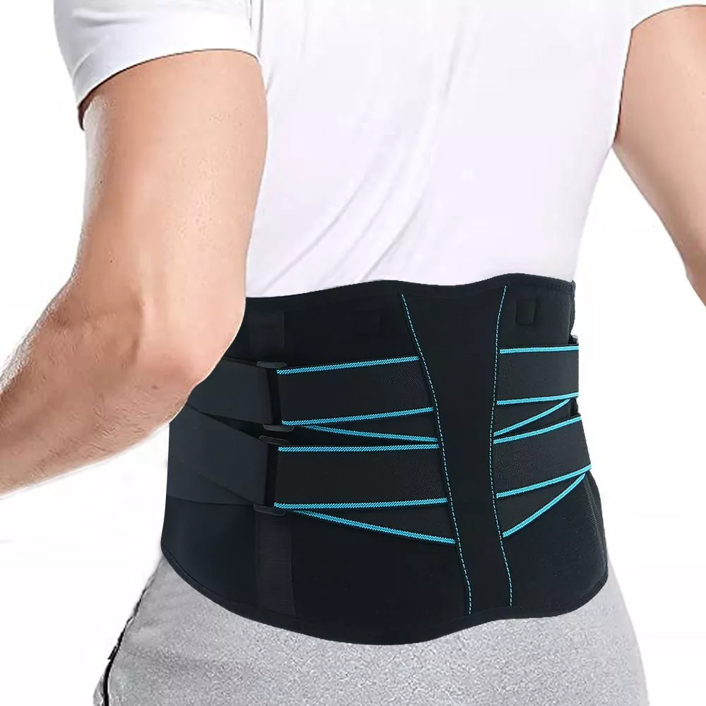 Tacaíocht Lumbar Waist Breathable Brace Ar ais Íochtarach do Sciatica