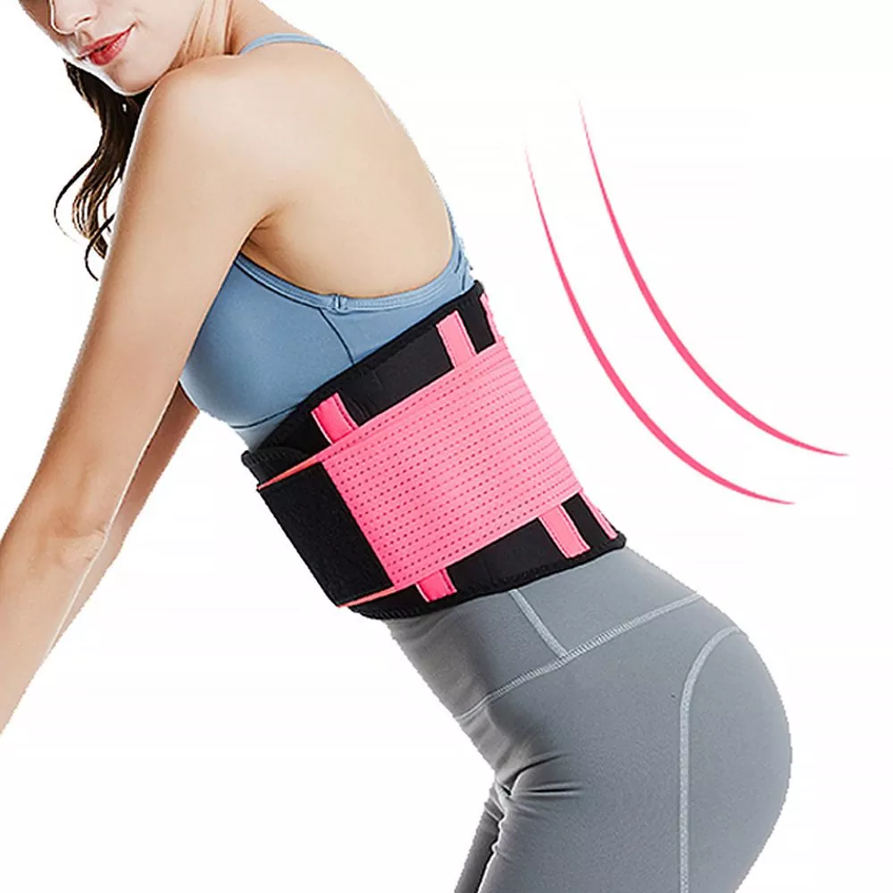 Tacaíocht Waist Chreasa Sweat Fitness