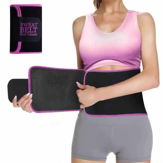 Mná Sweat Slimming Waist Tacaíocht Shaper Chreasa